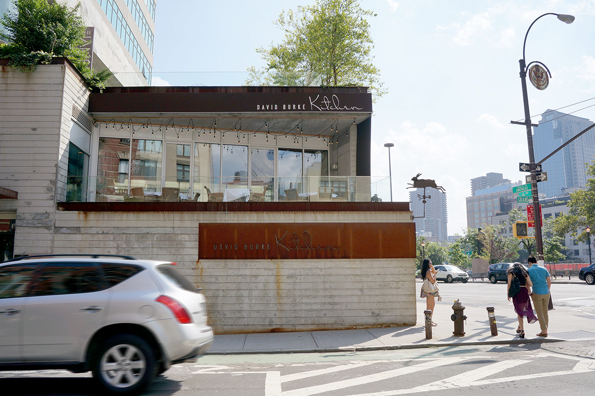 David Burke Kitchen Restaurant Exterior Signage