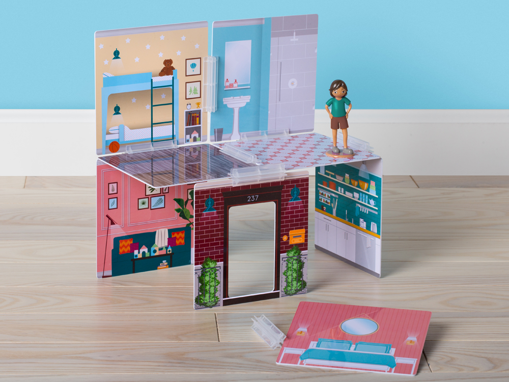 Wonderhood Townhouse Creative Building Set Construction